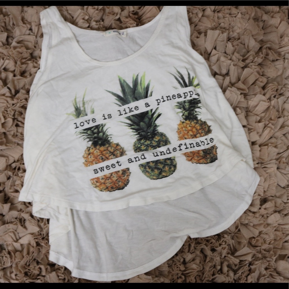 Pineapple tank top